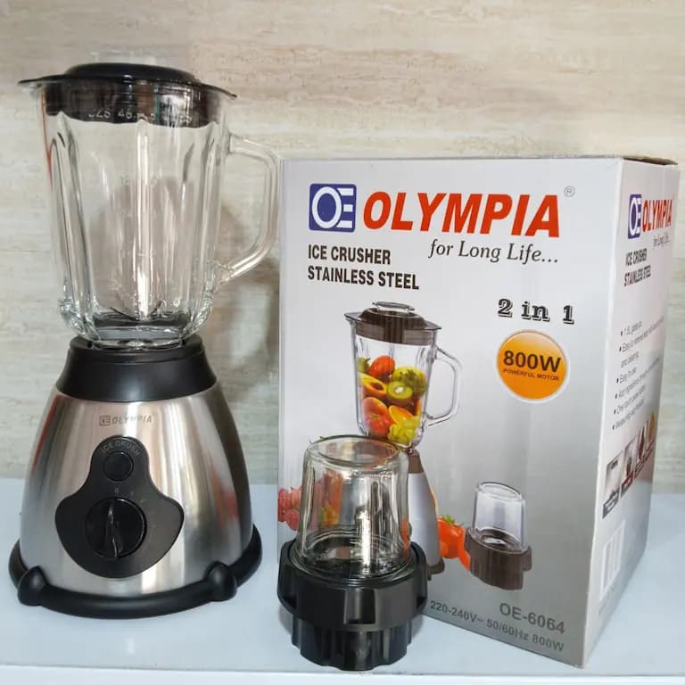 مخلوط کن و آسیاب کن المپیا مدل OE-6064 توان 800 وات — تصویر ۵