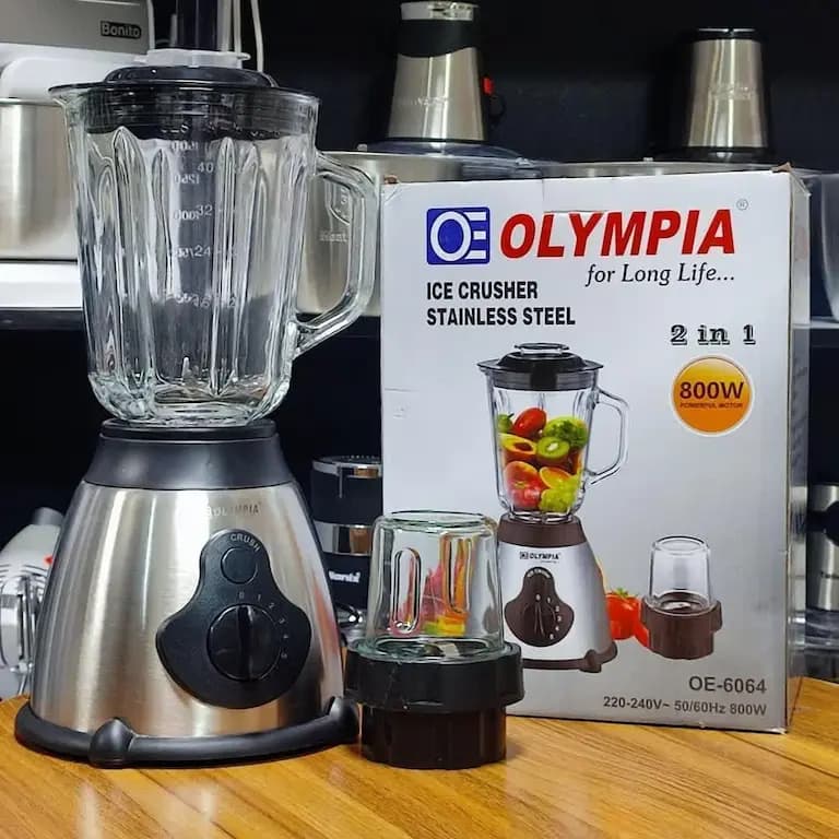 مخلوط کن و آسیاب کن المپیا مدل OE-6064 توان 800 وات — تصویر ۹