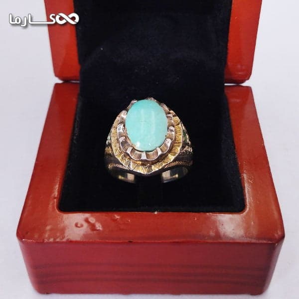 انگشتر فیروزه دست ساز کد (2003) — تصویر ۵