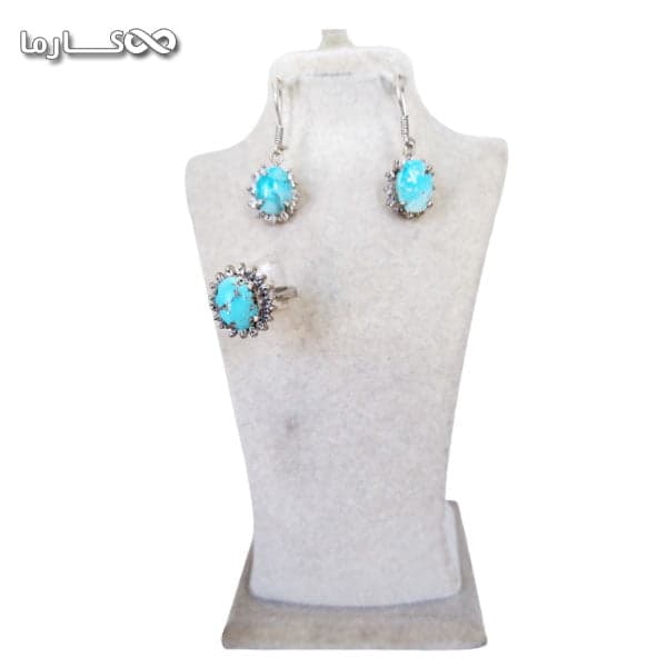 نیم ست فیروزه (کد 7004) — تصویر ۳
