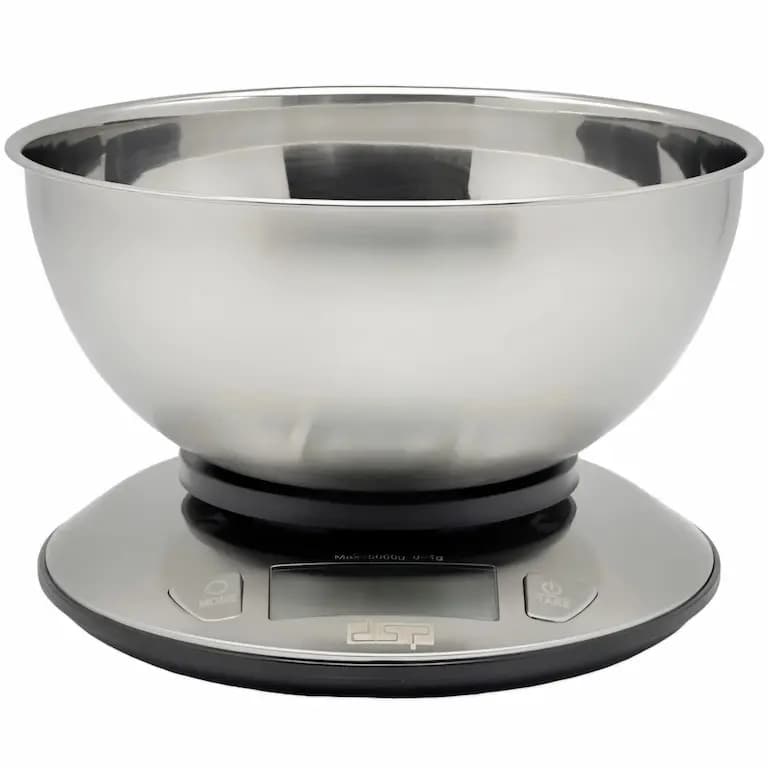 ترازوی آشپزخانه دی اس پی مدل KD7033 کاسه دار استیل