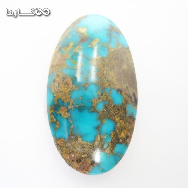 سنگ فیروزه مدالی و انگشتری اصیل و خوش تراش نیشابوری
