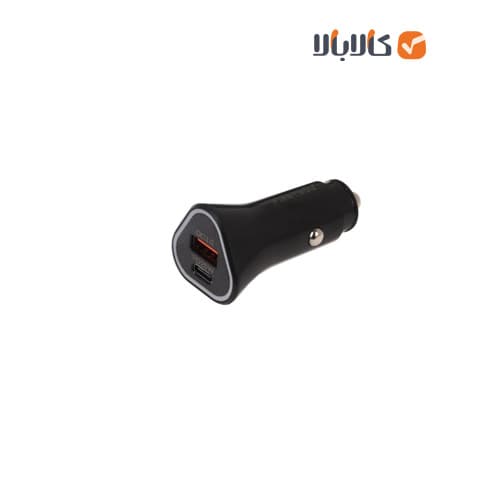 شارژر فندکی فست شارژر Firstyou F044 با دو پورت USB و تایپ سی توان 24 وات — تصویر ۵