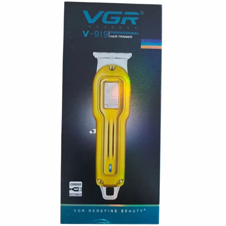 ماشین اصلاح خط زن وی جی ار مدل V-919 شارژی — تصویر ۱۱