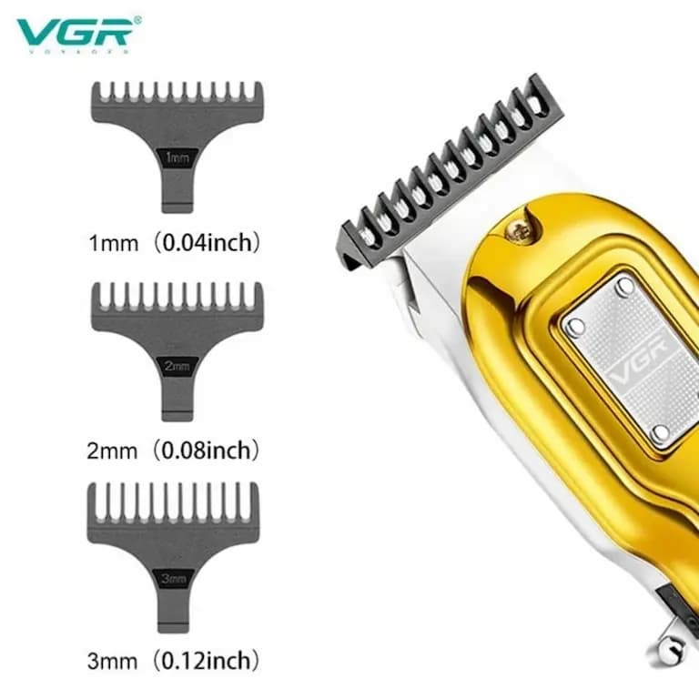 ماشین اصلاح خط زن وی جی ار مدل V-919 شارژی — تصویر ۱۲