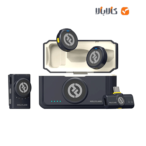 ست میکروفن بی سیم هالی لند مدل Hollyland LARK M2 MINI COMBO — تصویر ۲