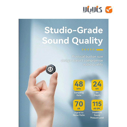 ست میکروفن بی سیم هالی لند مدل Hollyland LARK M2 MINI COMBO — تصویر ۵