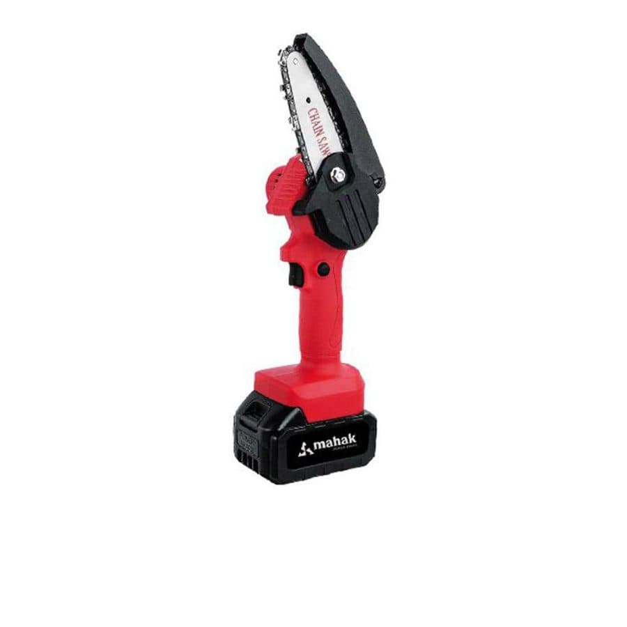 مینی اره زنجیری شارژی با کیف محک مدل MCS-110 Li kit (همراه 2 باتری 2 آمپر 20 ولت و آداپتور)