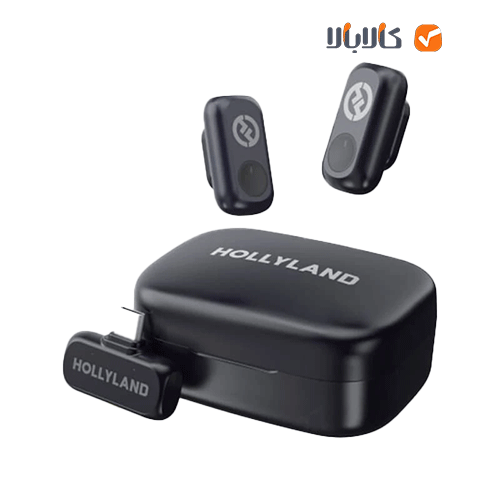 ست میکروفن بی سیم هالی لند مدل Hollyland LARK A1 Duo با پورت USB-C — تصویر ۷