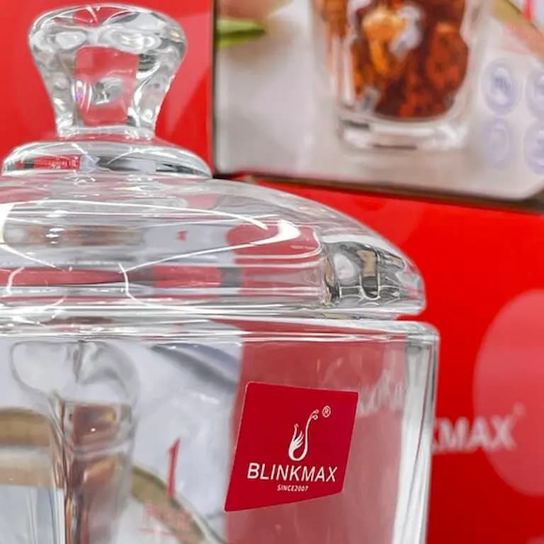 قندان بلینک مکس مدل استرلینگ کریستال ساده — تصویر ۹
