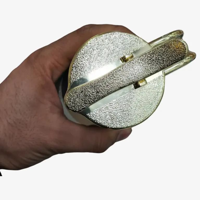 شکر پاش پرشین Persian بدنه استیل و شیشه مهر — تصویر ۶