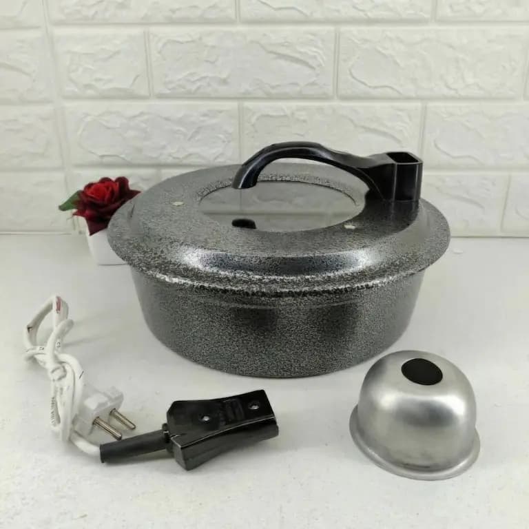 کیک پز برقی سه کاره پویا کف گرانیت نچسب — تصویر ۴