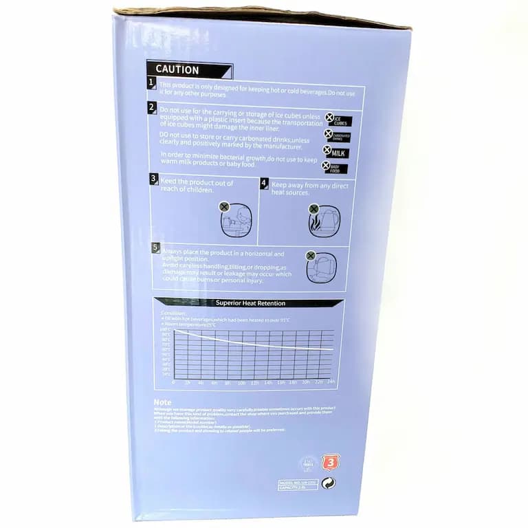 فلاسک یونیک لایف 2 لیتری استیل مدل UN-1331 — تصویر ۶