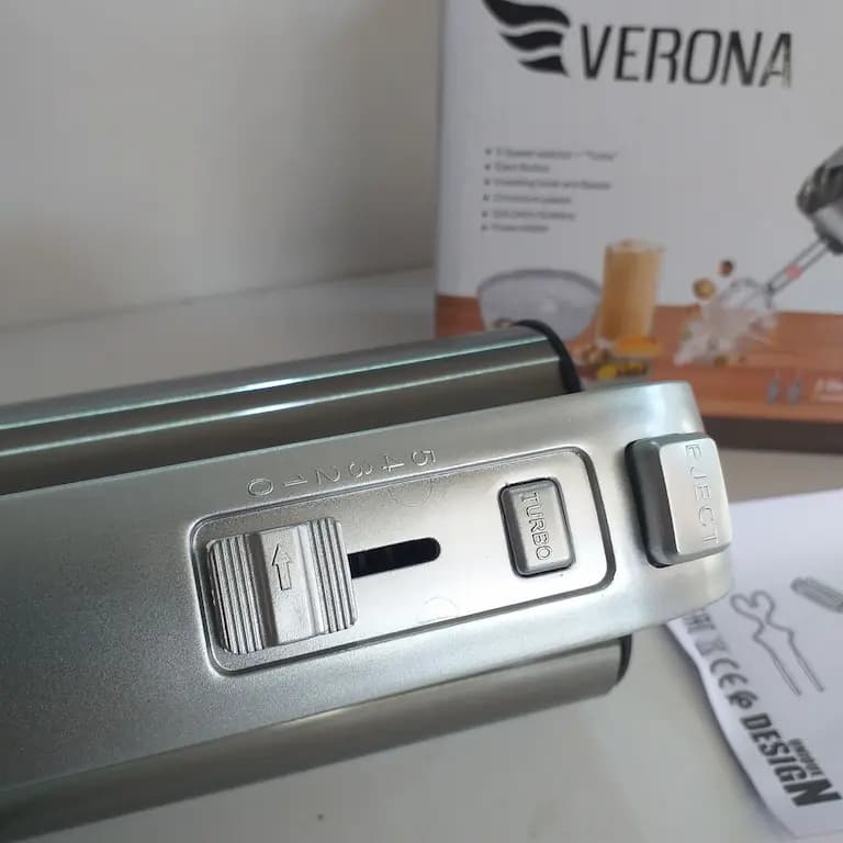همزن برقی ورونا مدل VEM5002 توان 650 وات 5 سرعته — تصویر ۶