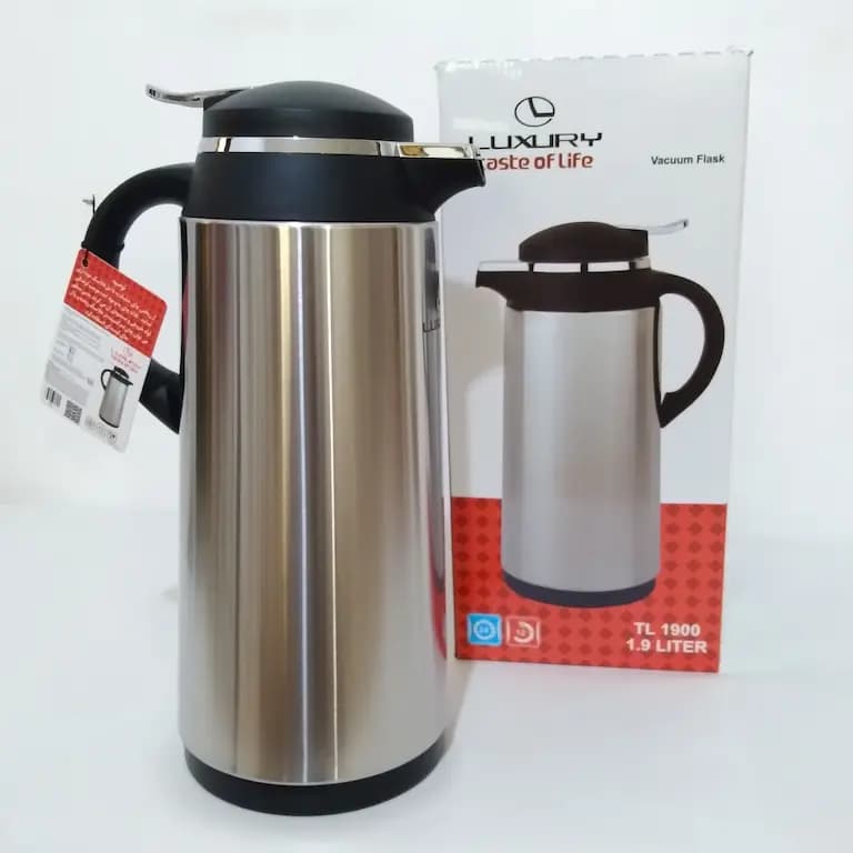 فلاسک لاکچری 1.9 لیتر بدنه استیل LUXURY TL 1900 — تصویر ۳