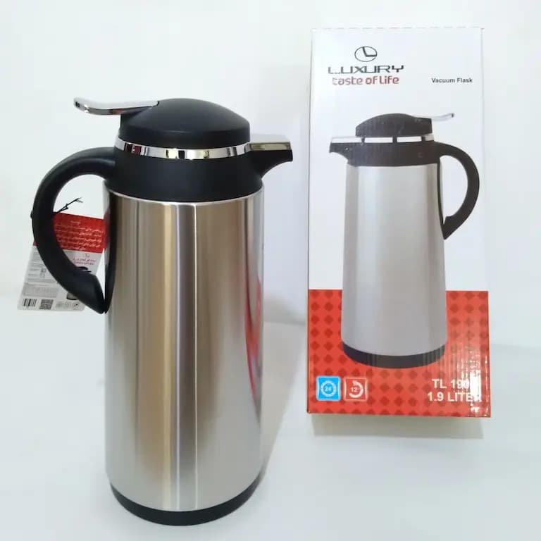 فلاسک لاکچری 1.9 لیتر بدنه استیل LUXURY TL 1900 — تصویر ۴