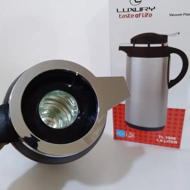 فلاسک لاکچری 1.9 لیتر بدنه استیل LUXURY TL 1900 — تصویر ۵