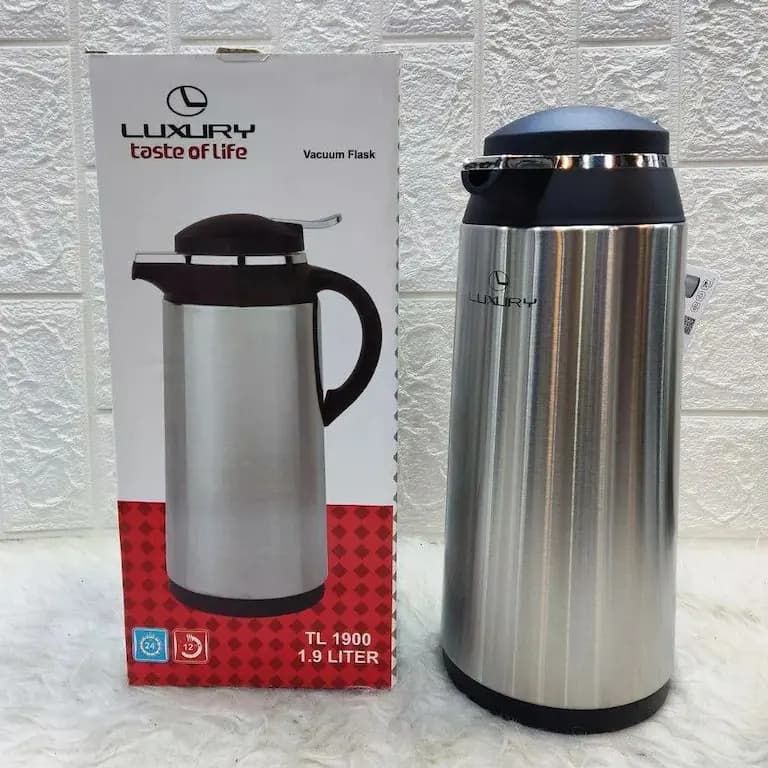 فلاسک لاکچری 1.9 لیتر بدنه استیل LUXURY TL 1900 — تصویر ۸