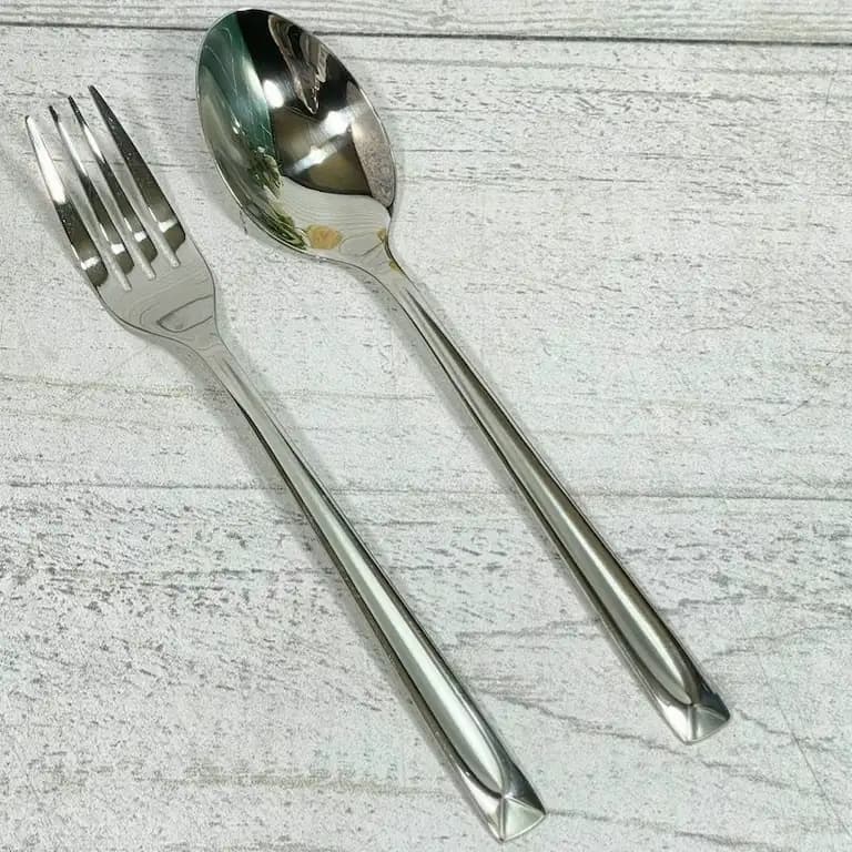 قاشق چنگال یونیک پاریس 6 نفره 12 پارچه استیل 18/10 — تصویر ۶