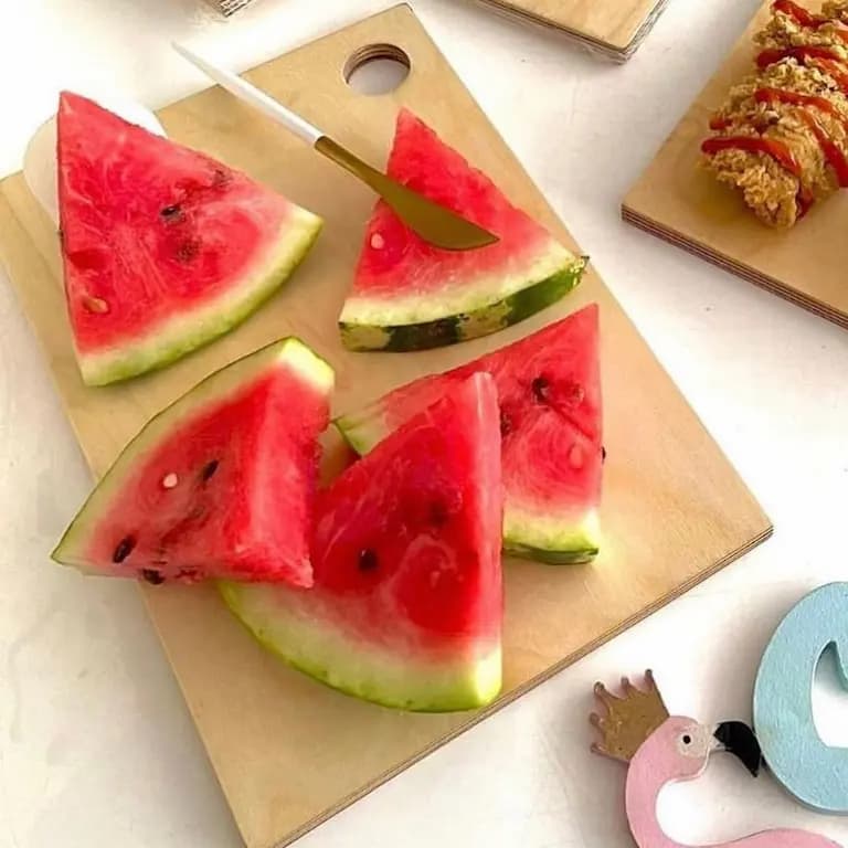 تخته گوشت چوبی بزرگ آرت HANDART سایز 39 در 26 — تصویر ۷