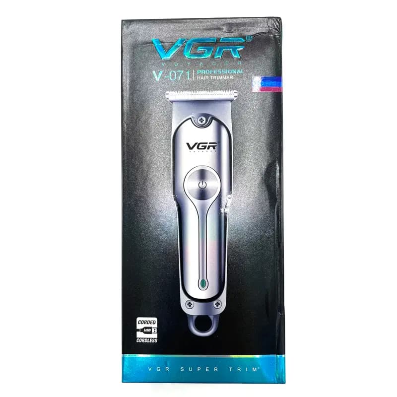 ماشین اصلاح خط زن وی جی آر VGR مدل V-071 شارژی — تصویر ۱۱