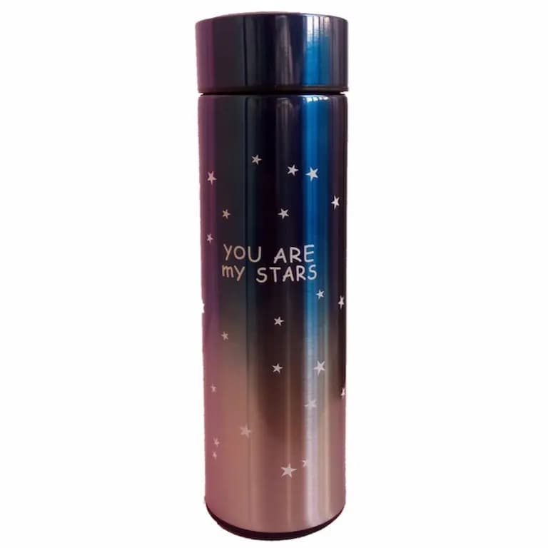 فلاسک هوشمند درجه دار ستاره ای 0.5 لیتری استیل — تصویر ۳