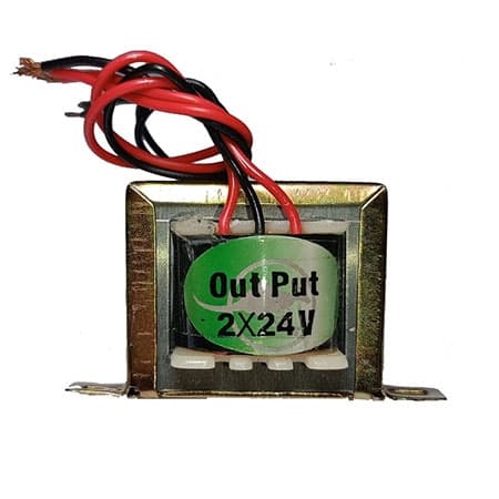 ترانس 220 ولت به 24 ولت دوبل نیوترانس مدل 2x24V-200mA