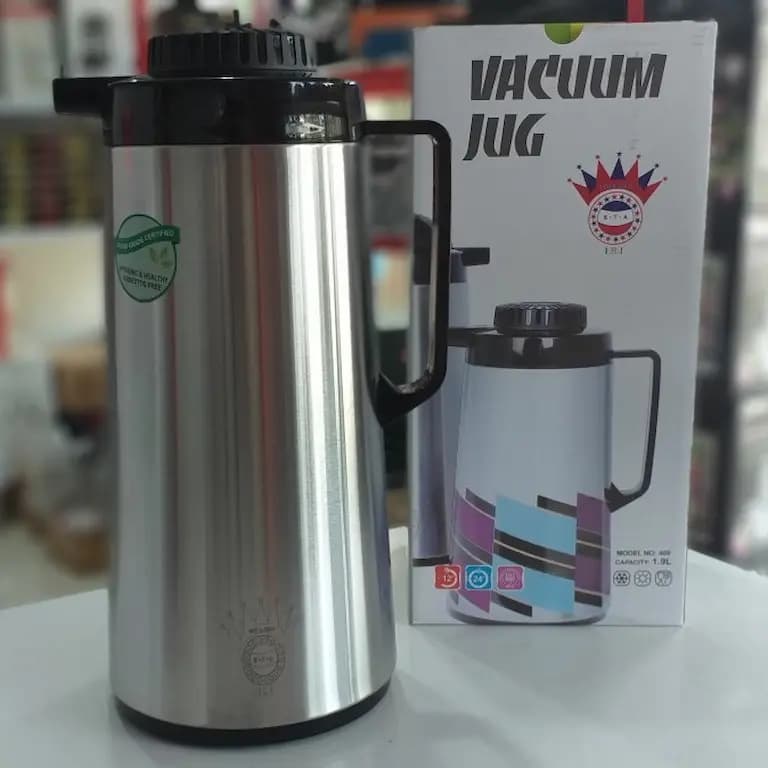 فلاسک علقمه 1.9 لیتری بدنه استیل S.T.A مدل 409 — تصویر ۸
