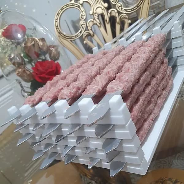 سینی کباب طبقاتی ماهان ظرفیت 20 سیخ کوبیده — تصویر ۹
