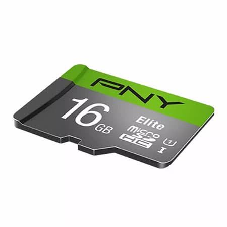 کارت حافظه microSDHC پی ان وای مدل Elite کلاس 10 ظرفیت 16 گیگابایت به همراه آداپتور SD — تصویر ۳