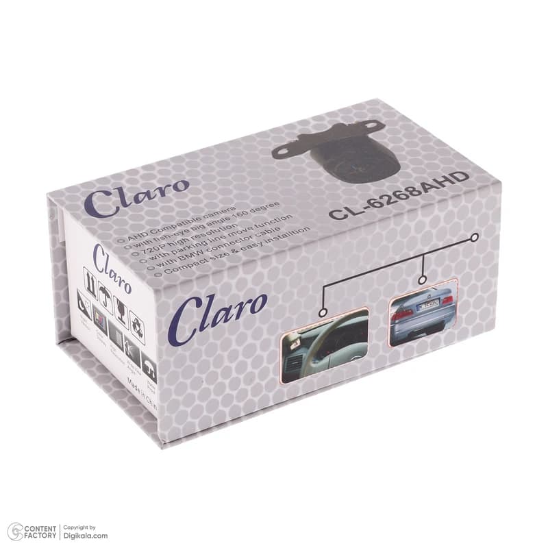 دوربین دنده عقب خودرو کلارو مدل CL-6368AHD — تصویر ۱۰