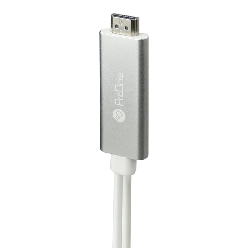 کابل تبدیل HDMI به USB-C / microUSB / Lightning پرووان مدل PCH70 طول 1.8متر — تصویر ۱۱