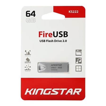 فلش مموری کینگ استار مدل KS222 ظرفیت 64 گیگابایت