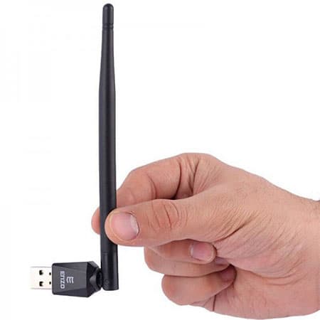 دانگل شبکه USB بی‌ سیم انزو مدل EW-95 — تصویر ۴