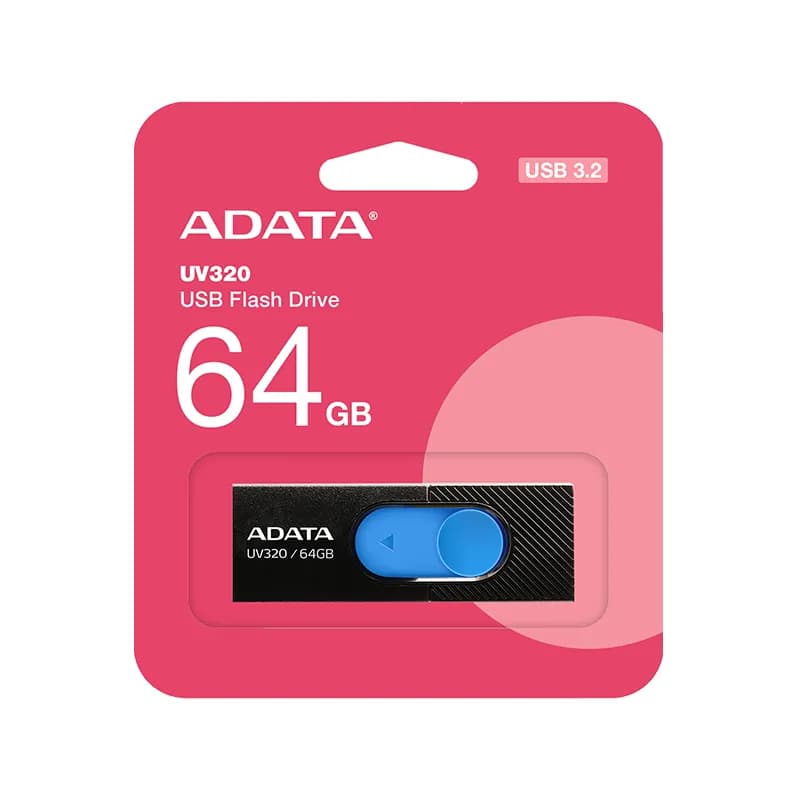 فلش مموری ای دیتا USB3.2 مدل UV320 ظرفیت 64 گیگابایت — تصویر ۵