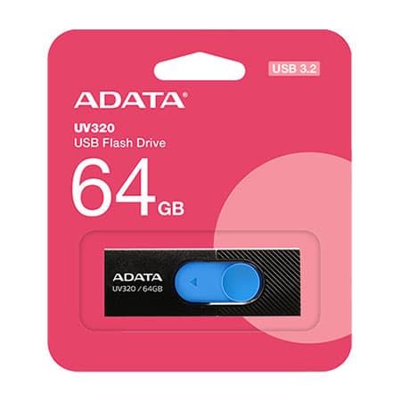 فلش مموری ای دیتا USB3.2 مدل UV320 ظرفیت 64 گیگابایت