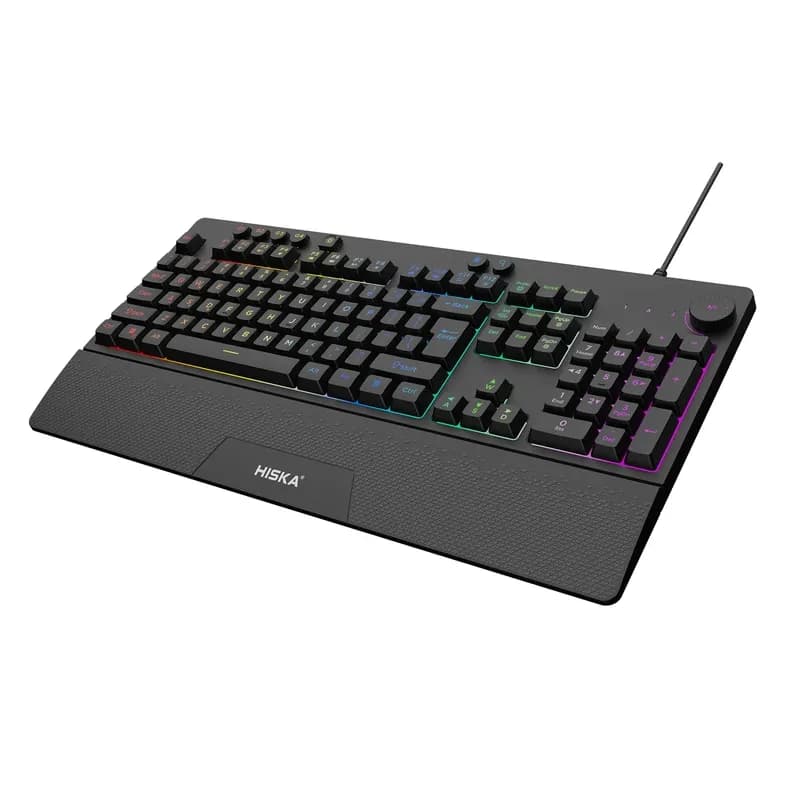 کیبورد سیم دار گیمینگ هیسکا مدل Xstrike HX-KEG405 — تصویر ۳