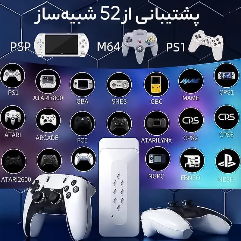 کنسول بازی گیم استیک Game Stick Pro M22 4K 64GB Dual — تصویر ۵