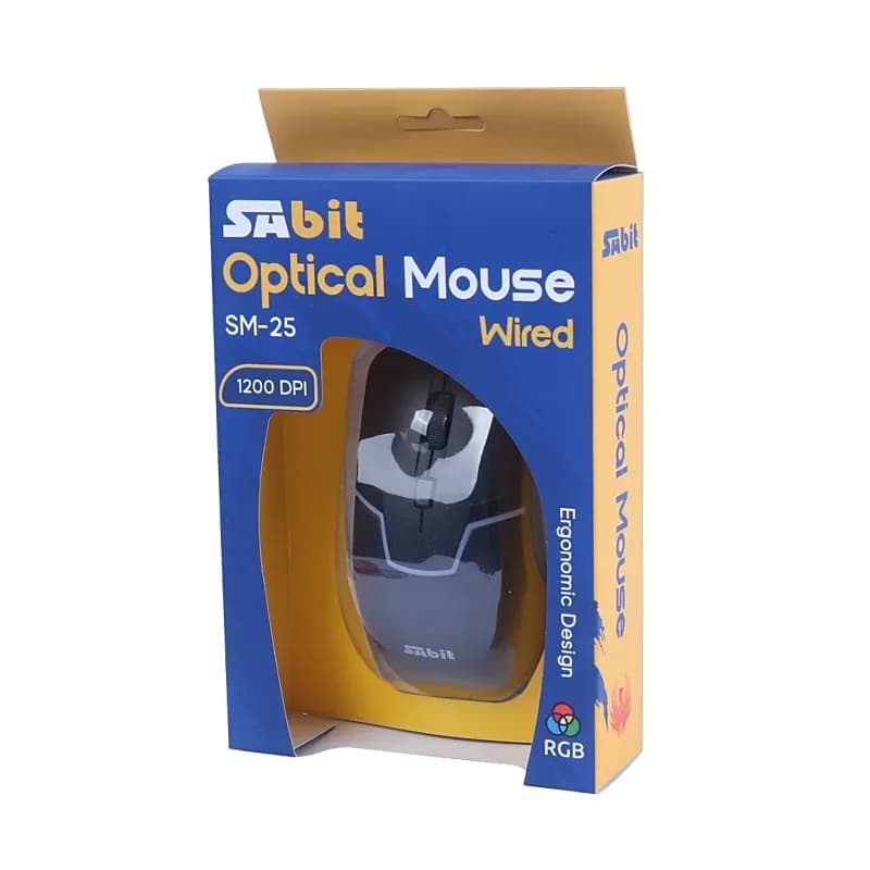 ماوس گیمینگ سیم دار سابیت مدل Sabit SM-25 — تصویر ۶