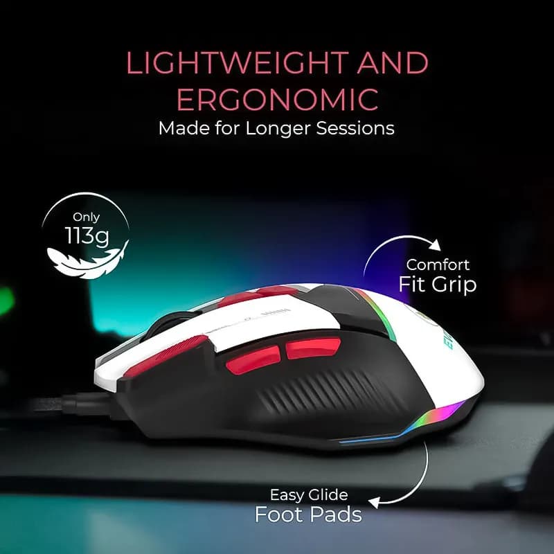 ماوس گیمینگ سیم دار اکسون مدل Exon X9 — تصویر ۶