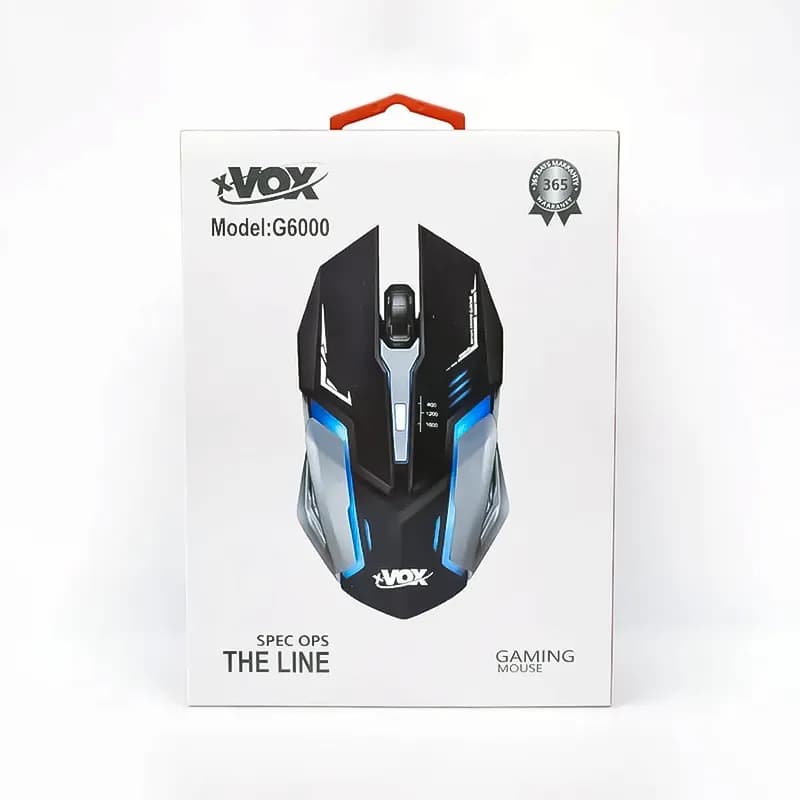 ماوس گیمینگ سیم دار ایکس وکس مدل XVOX G6000 — تصویر ۶