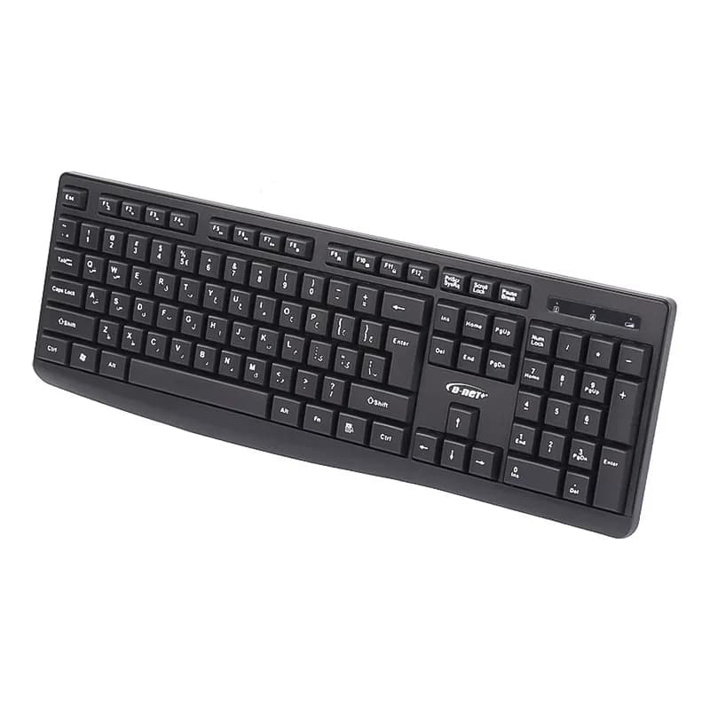 کیبورد بی سیم دی نت مدل D-Net DT-2025 – مشکی — تصویر ۳