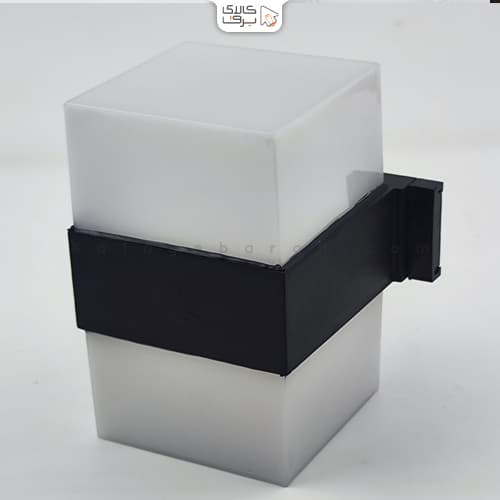چراغ دیوارکوب ضدآب حیاطی رادین 12 وات پارس شعاع توس