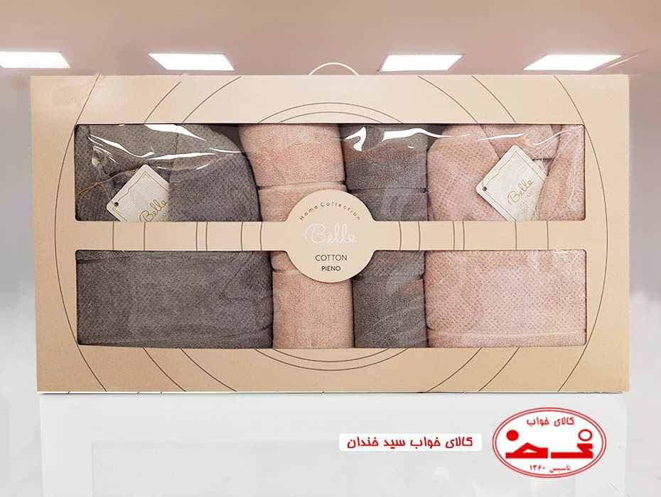ست 8 تکه حوله عروس و داماد