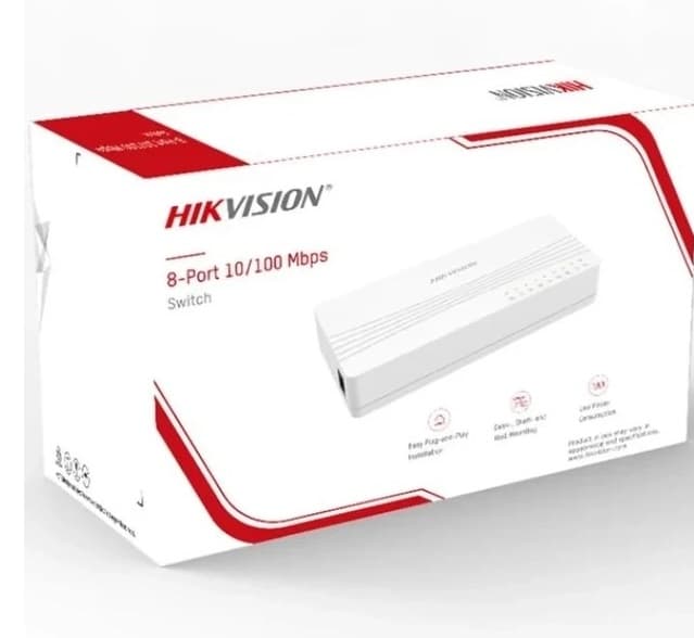 سوییچ شبکه 8PORT/100 HIKVISION