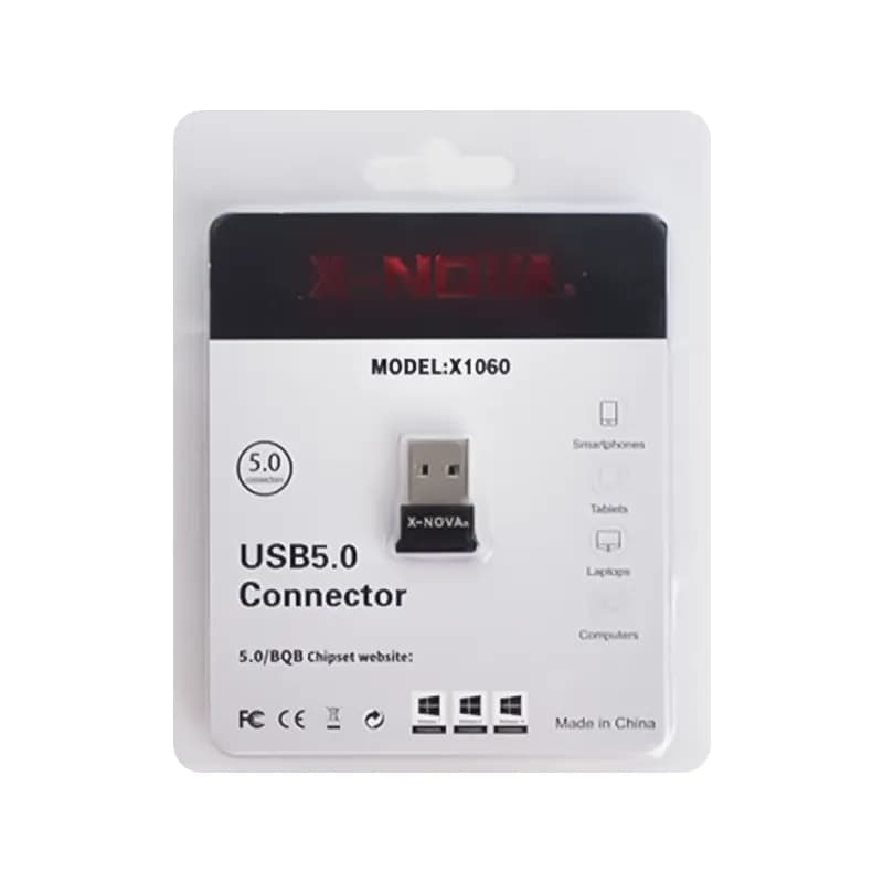 دانگل بلوتوث کامپیوتر USB ورژن 5.0 ایکس نوا مدل X1060 — تصویر ۴