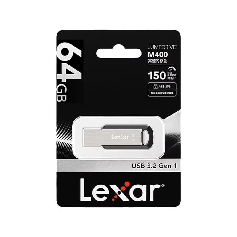 فلش مموری USB3.2 لکسار مدل JumpDrive M400 ظرفیت 64 گیگابایت