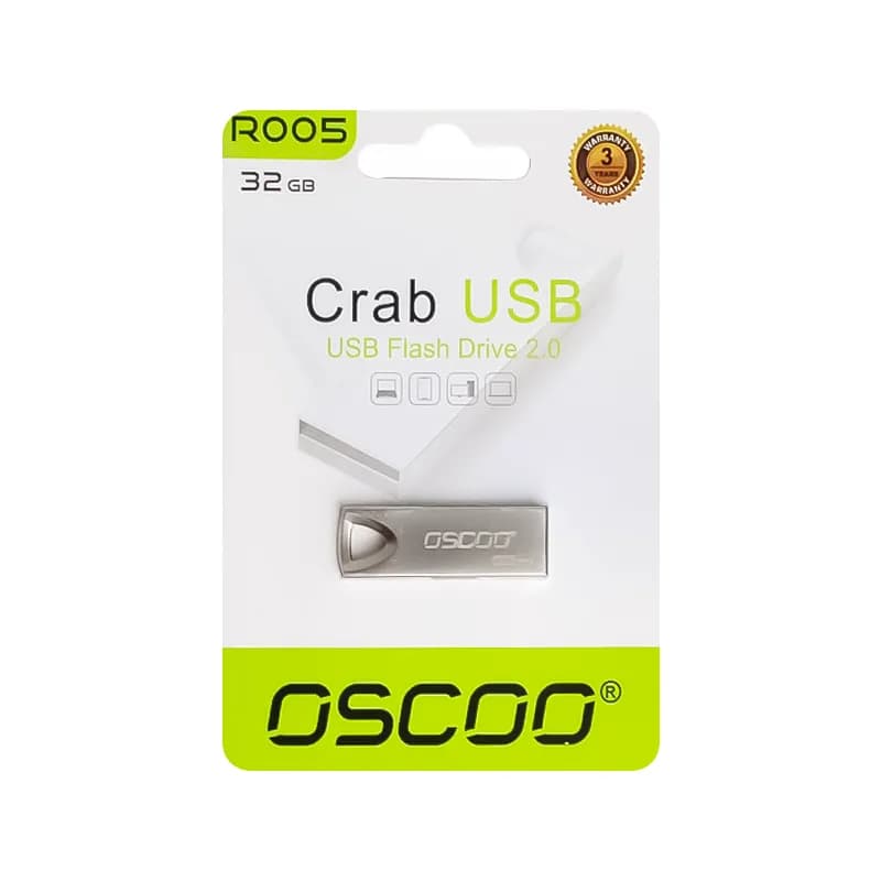 فلش مموری USB2.0 اوسکو مدل Crab R005 ظرفیت 32 گیگابایت