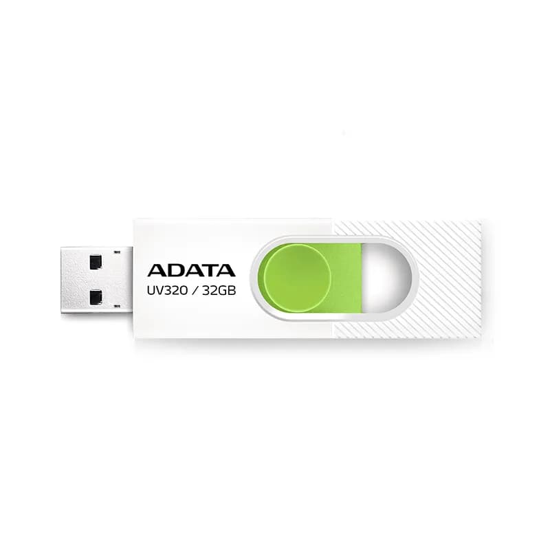فلش مموری USB3.2 ای دیتا مدل UV320 ظرفیت 32 گیگابایت – سفید — تصویر ۳