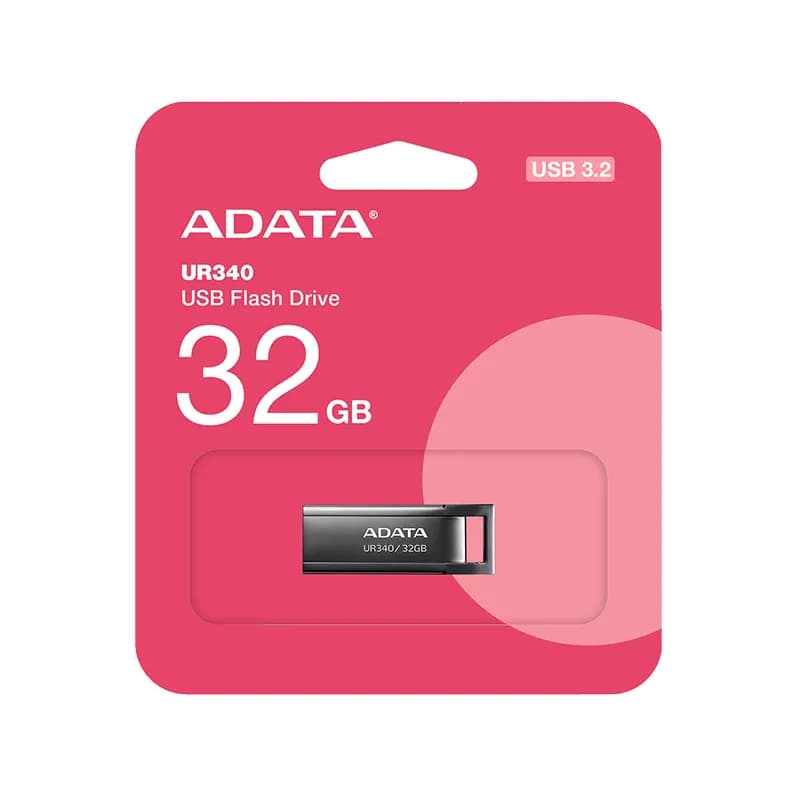 فلش مموری USB3.2 ای دیتا مدل UR340 ظرفیت 32 گیگابایت